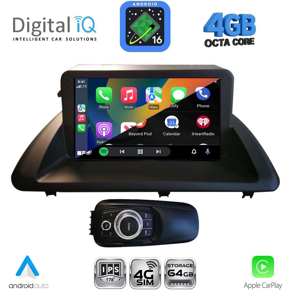 DIGITAL IQ RTG 6340_CPA (9inc) MULTIMEDIA TABLET for LEXUS CT 200 mod. 2011-2020 DIGITAL IQ RTG 6340_CPA (9inc) MULTIMEDIA TABLET for LEXUS CT 200 mod. 2011-2020