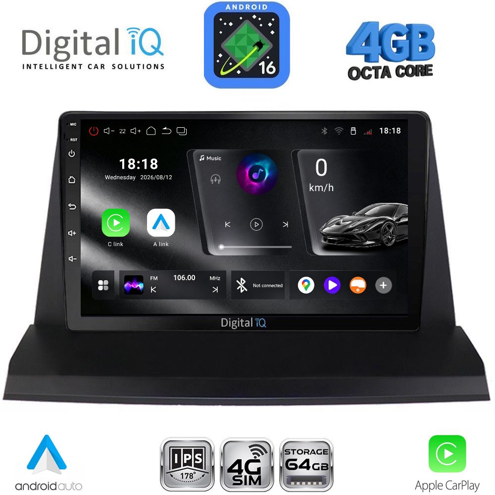 DIGITAL IQ RTG 6350_CPA (9inc) MULTIMEDIA TABLET for LEXUS NX 200 mod. 2014-2022 DIGITAL IQ RTG 6350_CPA (9inc) MULTIMEDIA TABLET for LEXUS NX 200 mod. 2014-2022