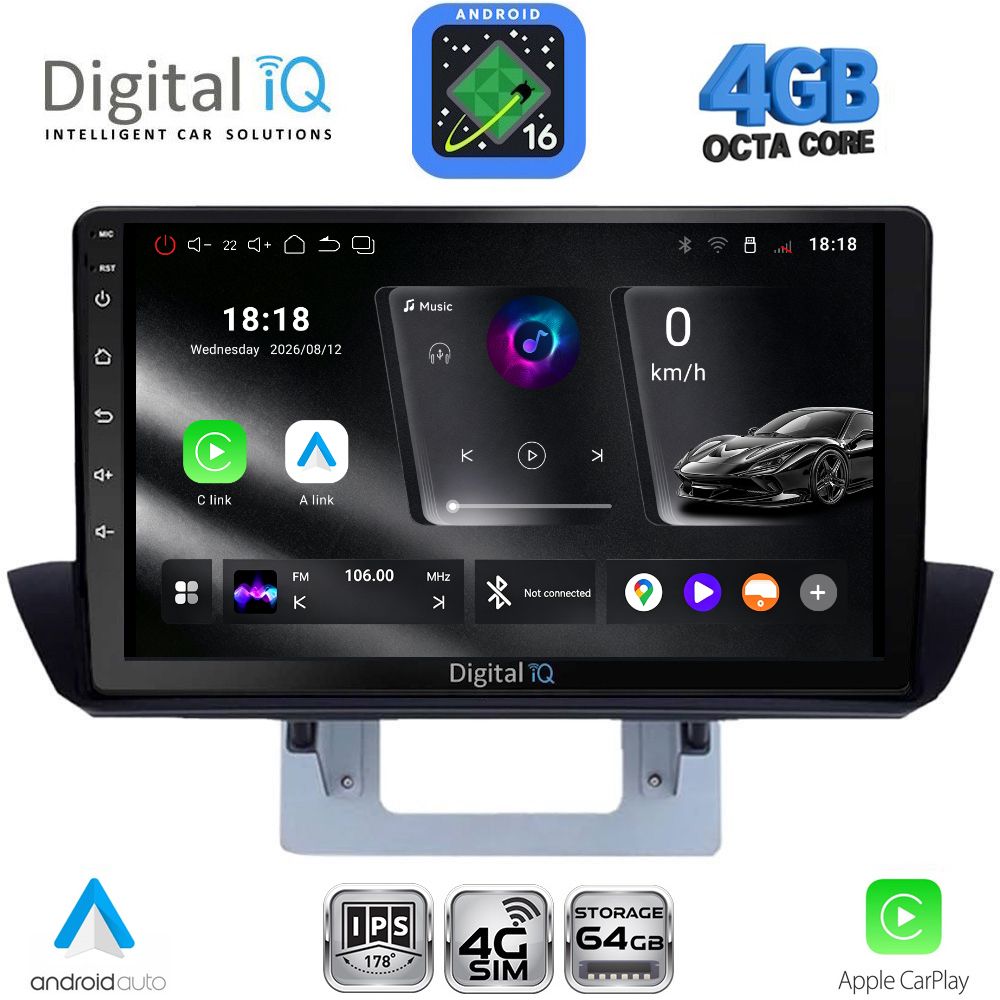 DIGITAL IQ RTG 6364_CPA DASH (9inc) MULTIMEDIA TABLET for MAZDA BT50 mod. 2012-2019 DIGITAL IQ RTG 6364_CPA DASH (9inc) MULTIMEDIA TABLET for MAZDA BT50 mod. 2012-2019