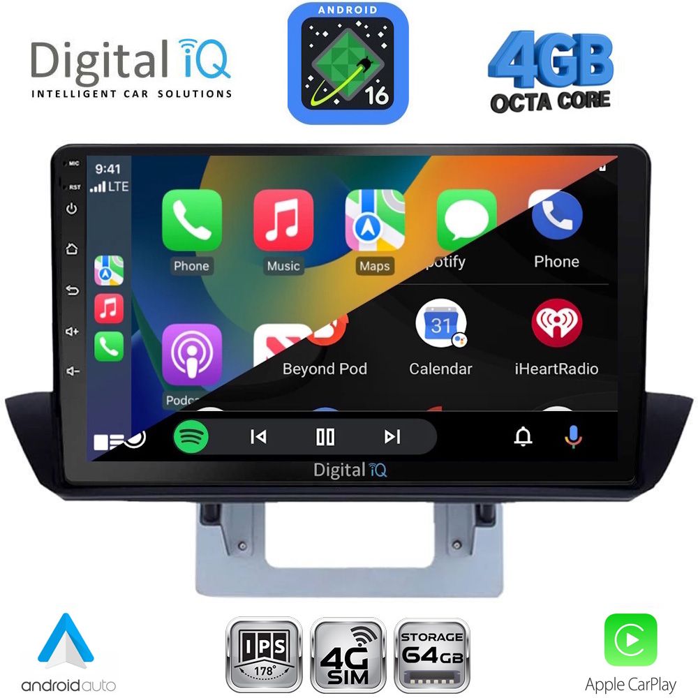 DIGITAL IQ RTG 6364_CPA DASH (9inc) MULTIMEDIA TABLET for MAZDA BT50 mod. 2012-2019 DIGITAL IQ RTG 6364_CPA DASH (9inc) MULTIMEDIA TABLET for MAZDA BT50 mod. 2012-2019