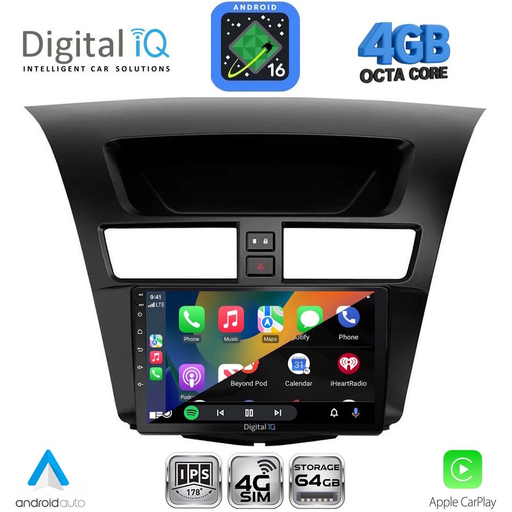 DIGITAL IQ RTG 6364_CPA (9inc) MULTIMEDIA TABLET for MAZDA BT50 mod. 2012-2019 DIGITAL IQ RTG 6364_CPA (9inc) MULTIMEDIA TABLET for MAZDA BT50 mod. 2012-2019