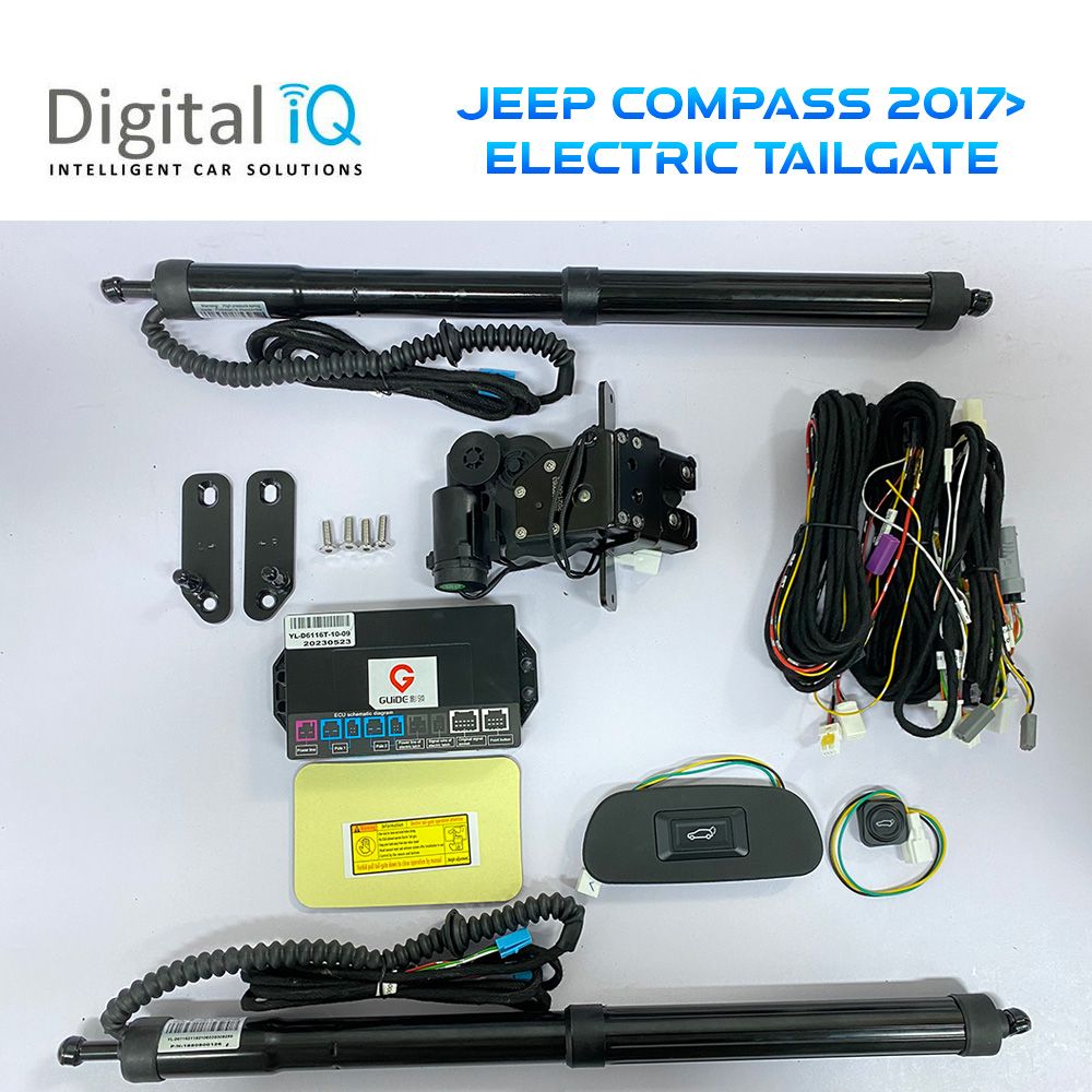 DIGITAL IQ ELECTRIC TAILGATE 6116T for JEEP COMPASS mod. 2017-2024 DIGITAL IQ ELECTRIC TAILGATE 6116T for JEEP COMPASS mod. 2017-2024