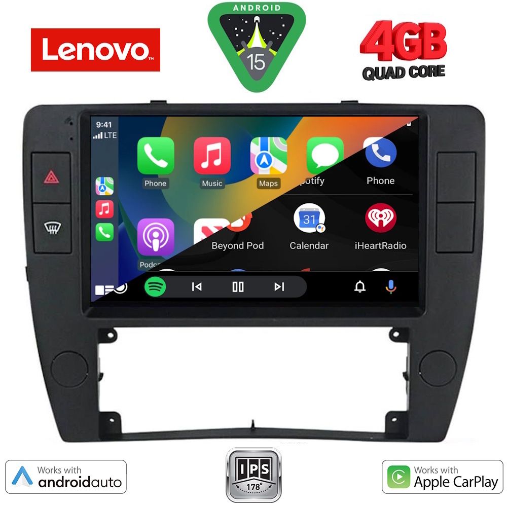 LENOVO LVE 8749_CPAA (9inc) MULTIMEDIA TABLET for VW PASSAT mod. 2000-2005 LENOVO LVE 8749_CPAA (9inc) MULTIMEDIA TABLET for VW PASSAT mod. 2000-2005