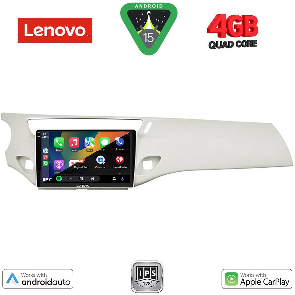 LENOVO LVE 8092WH_CPAA (9inc) MULTIMEDIA TABLET for CITROEN C3 - DS3 mod. 2009-2016 (WHITE) LENOVO LVE 8092WH_CPAA (9inc) MULTIMEDIA TABLET for CITROEN C3 - DS3 mod. 2009-2016 (WHITE)
