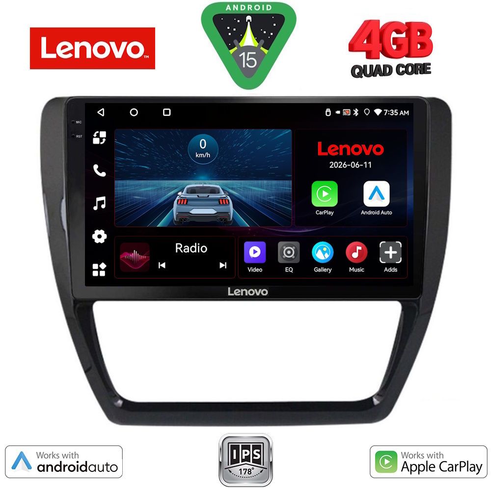 LENOVO LVE 8741_CPAA (10inc) MULTIMEDIA TABLET for VW JETTA mod. 2010-2016 LENOVO LVE 8741_CPAA (10inc) MULTIMEDIA TABLET for VW JETTA mod. 2010-2016