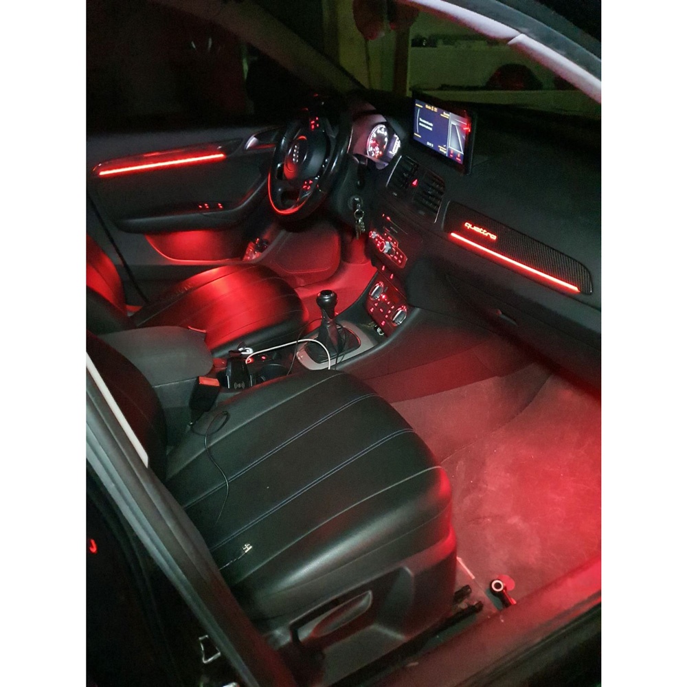 DIQ AMBIENT AUDI Q3 (8U) (Digital iQ Ambient Light for Audi Q3 mod. 2011-2018 with 20 Lights) DIQ AMBIENT AUDI Q3 (8U) (Digital iQ Ambient Light for Audi Q3 mod. 2011-2018 with 20 Lights)