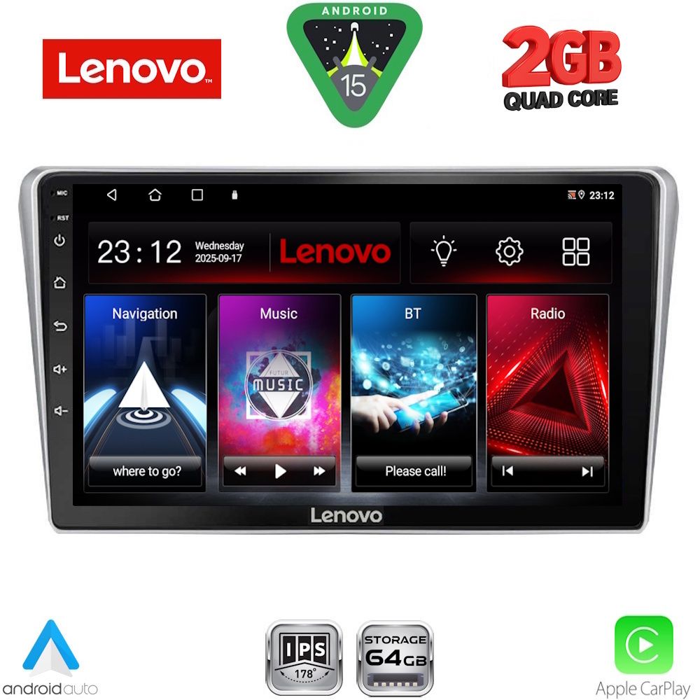 LENOVO LVD 2704SL_CPA (9inc) MULTIMEDIA TABLET for TOYOTA AVENSIS (T25) mod. 2003-2009 (SILVER) LENOVO LVD 2704SL_CPA (9inc) MULTIMEDIA TABLET for TOYOTA AVENSIS (T25) mod. 2003-2009 (SILVER)