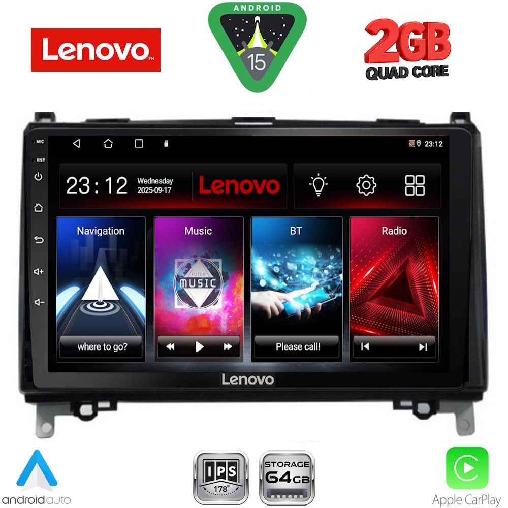LENOVO LVD 2400_CPA (9inc) MULTIMEDIA TABLET for MERCEDES A – B -SPRINTER – VITO mod. 2007-2020 LENOVO LVD 2400_CPA (9inc) MULTIMEDIA TABLET for MERCEDES A – B -SPRINTER – VITO mod. 2007-2020