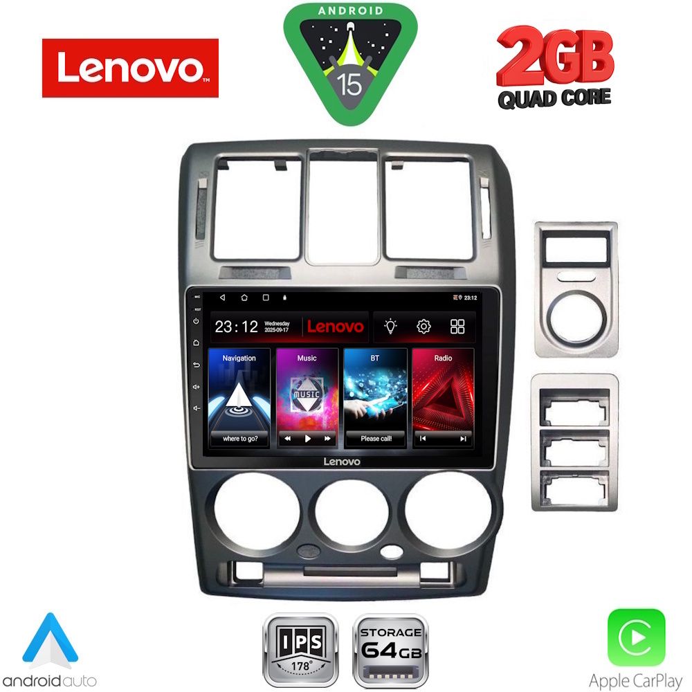 LENOVO LVD 2222GR_CPA (9inc) MULTIMEDIA TABLET for HYUNDAI GETZ mod. 2002-2011 (GREY) LENOVO LVD 2222GR_CPA (9inc) MULTIMEDIA TABLET for HYUNDAI GETZ mod. 2002-2011 (GREY)