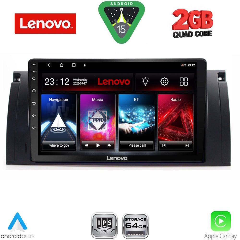 LENOVO LVD 2045_CPA (9inc) MULTIMEDIA TABLET for BMW Series 5 (E39) mod. 1997-2005 | X5 (E53) mod. 1999-2006 LENOVO LVD 2045_CPA (9inc) MULTIMEDIA TABLET for BMW Series 5 (E39) mod. 1997-2005 | X5 (E53) mod. 1999-2006