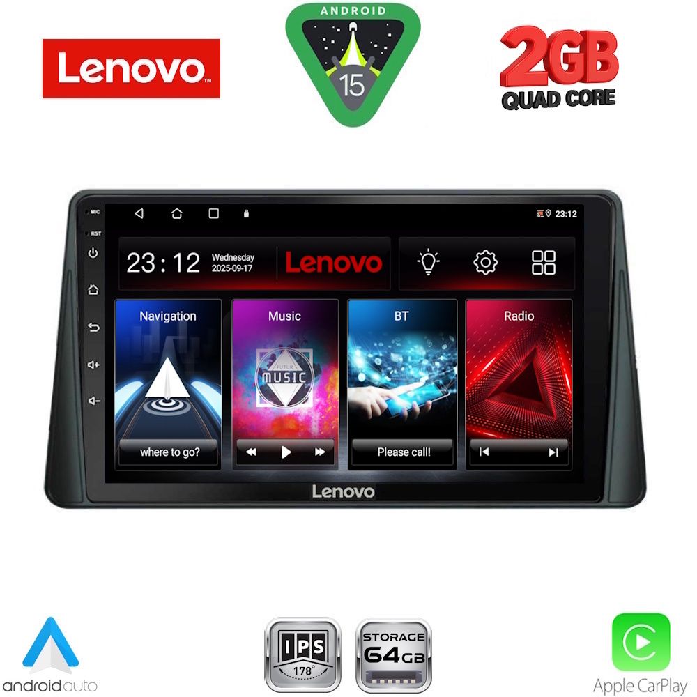 LENOVO LVD 2158_CPA (9inc) MULTIMEDIA TABLET for FORD FOCUS mod. 2019-2025 LENOVO LVD 2158_CPA (9inc) MULTIMEDIA TABLET for FORD FOCUS mod. 2019-2025