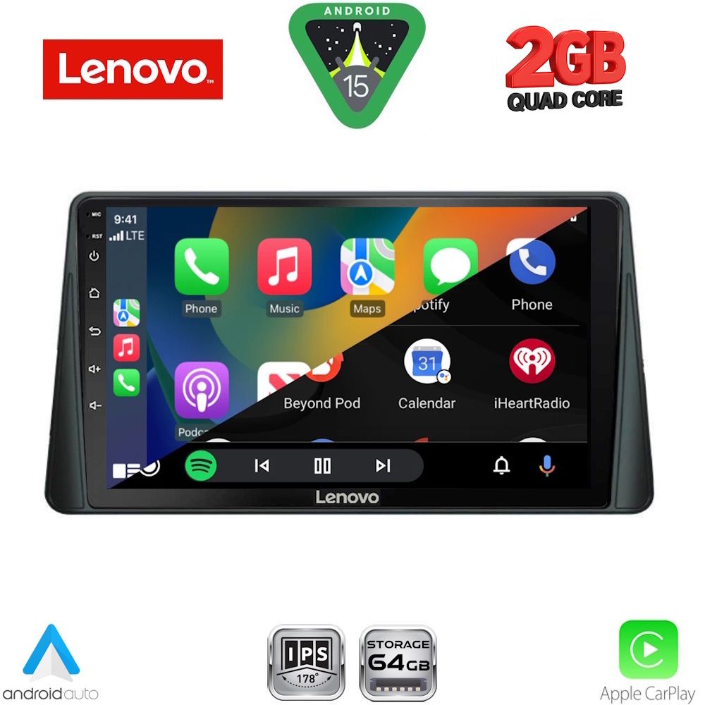 LENOVO LVD 2158_CPA (9inc) MULTIMEDIA TABLET for FORD FOCUS mod. 2019-2025 LENOVO LVD 2158_CPA (9inc) MULTIMEDIA TABLET for FORD FOCUS mod. 2019-2025