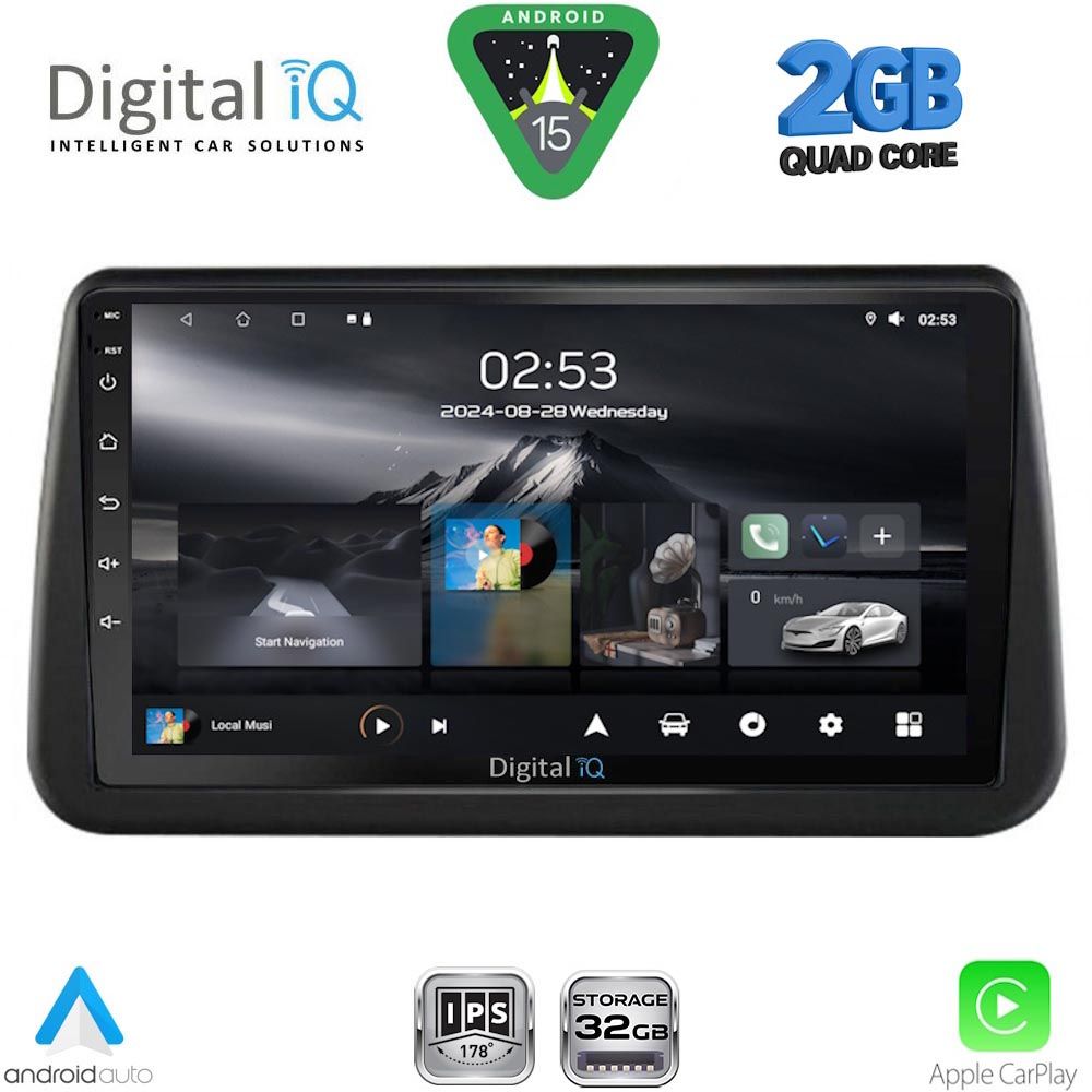 DIGITAL IQ RSD 1494_CPA (9inc) MULTIMEDIA TABLET for OPEL MERIVA mod. 2010-2017 DIGITAL IQ RSD 1494_CPA (9inc) MULTIMEDIA TABLET for OPEL MERIVA mod. 2010-2017