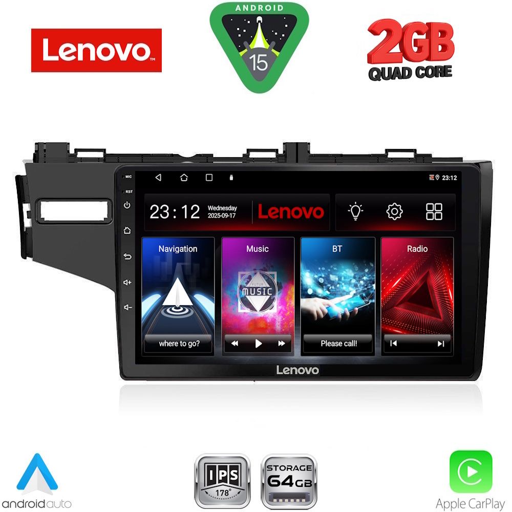 LENOVO LVD 2212_CPA (10inc) MULTIMEDIA TABLET for HONDA JAZZ mod. 2013-2019 LENOVO LVD 2212_CPA (10inc) MULTIMEDIA TABLET for HONDA JAZZ mod. 2013-2019