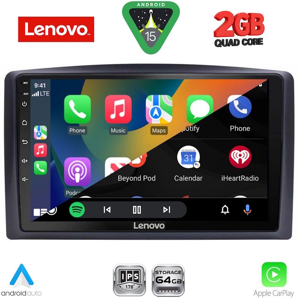 LENOVO LVD 2421_CPA (10inc) MULTIMEDIA TABLET for MERCEDES VITO – VIANO (W447) mod. 2015-2022 LENOVO LVD 2421_CPA (10inc) MULTIMEDIA TABLET for MERCEDES VITO – VIANO (W447) mod. 2015-2022