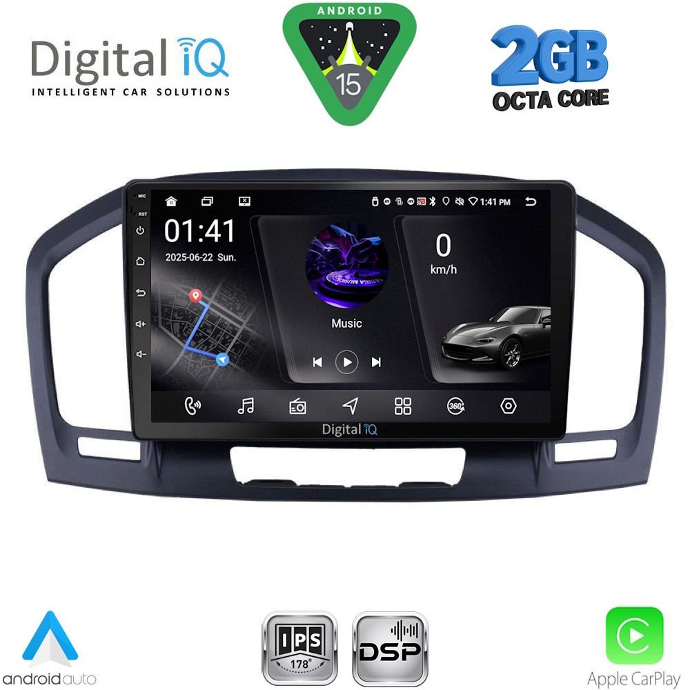 DIGITAL IQ RSF 4491BL_CPA (9inc) MULTIMEDIA TABLET for OPEL INSIGNIA mod.2008-2013 (BLACK) DIGITAL IQ RSF 4491BL_CPA (9inc) MULTIMEDIA TABLET for OPEL INSIGNIA mod.2008-2013 (BLACK)