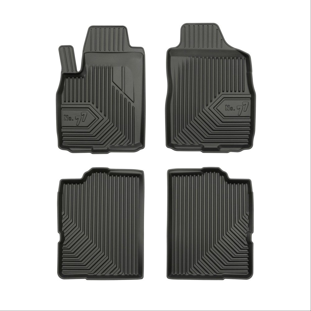 Πατάκια Αυτοκινήτου No77 Σκαφάκια για Fiat Panda 2003-2012 4τμχ Frogum Πατάκια Αυτοκινήτου No77 Σκαφάκια για Fiat Panda 2003-2012 4τμχ Frogum