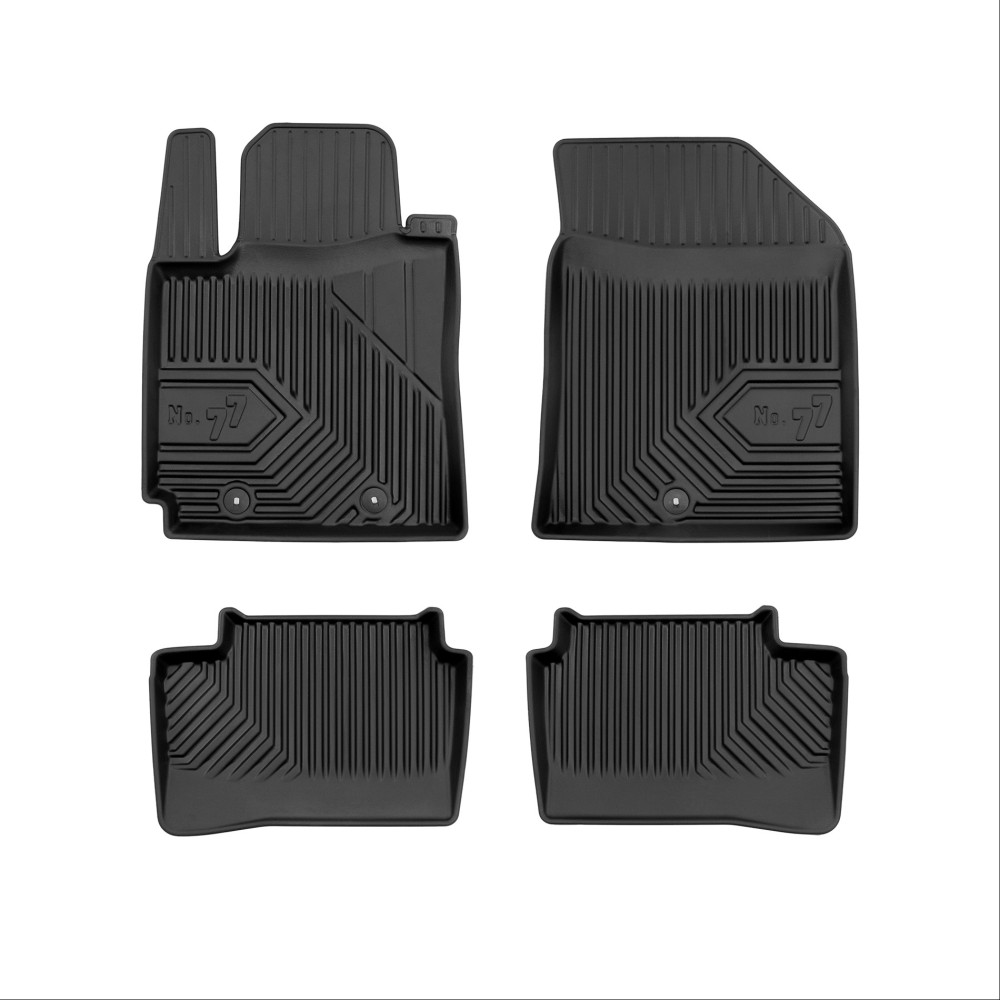 Πατάκια Αυτοκινήτου No77 Σκαφάκια για Hyundai i10 2013-2019 4τμχ Frogum Πατάκια Αυτοκινήτου No77 Σκαφάκια για Hyundai i10 2013-2019 4τμχ Frogum