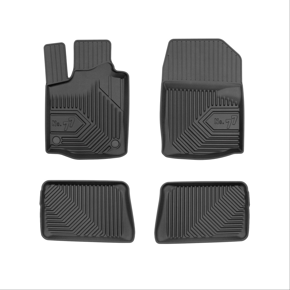 Πατάκια Αυτοκινήτου No77 Σκαφάκια για Renault Twingo 2007-2014 4τμχ Frogum Πατάκια Αυτοκινήτου No77 Σκαφάκια για Renault Twingo 2007-2014 4τμχ Frogum