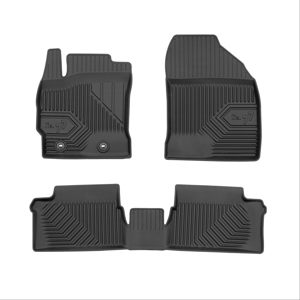 Πατάκια Αυτοκινήτου No77 Σκαφάκια για Toyota Auris 2012-2018 3τμχ Frogum Πατάκια Αυτοκινήτου No77 Σκαφάκια για Toyota Auris 2012-2018 3τμχ Frogum