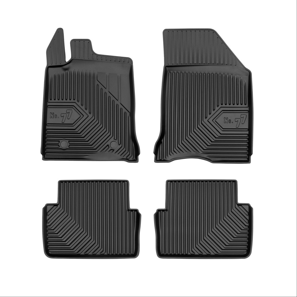 Πατάκια Αυτοκινήτου No77 Σκαφάκια για Renault Laguna 2001-2007 4τμχ Frogum Πατάκια Αυτοκινήτου No77 Σκαφάκια για Renault Laguna 2001-2007 4τμχ Frogum
