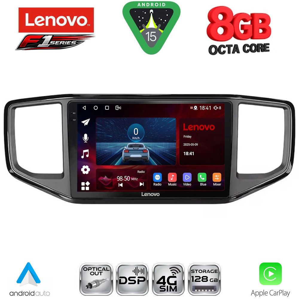 LENOVO SSR 10754_CPA (9inc) MULTIMEDIA TABLET for VW AMAROK mod. 2017-2022 LENOVO SSR 10754_CPA (9inc) MULTIMEDIA TABLET for VW AMAROK mod. 2017-2022