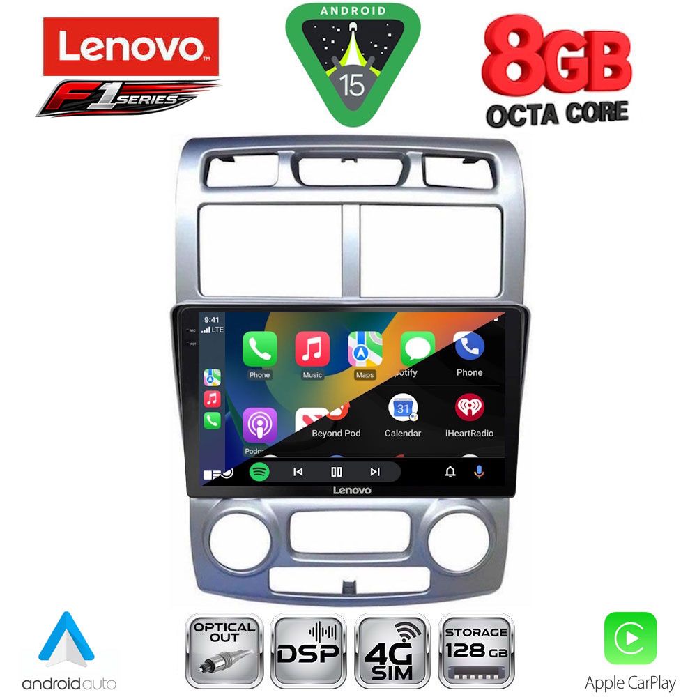 LENOVO SSR 10324SL_CPA (CLIMA) (9inc) MULTIMEDIA TABLET for KIA SPORTAGE mod. 2004-2010 LENOVO SSR 10324SL_CPA (CLIMA) (9inc) MULTIMEDIA TABLET for KIA SPORTAGE mod. 2004-2010