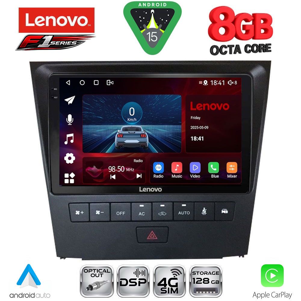 LENOVO SSR 10341_CPA (9inc) MULTIMEDIA TABLET for LEXUS GS mod. 2004-2011 LENOVO SSR 10341_CPA (9inc) MULTIMEDIA TABLET for LEXUS GS mod. 2004-2011