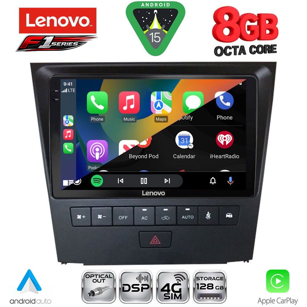 LENOVO SSR 10341_CPA (9inc) MULTIMEDIA TABLET for LEXUS GS mod. 2004-2011 LENOVO SSR 10341_CPA (9inc) MULTIMEDIA TABLET for LEXUS GS mod. 2004-2011