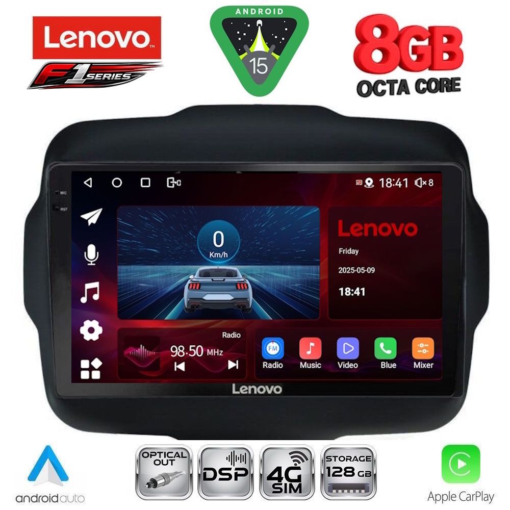 LENOVO SSR 10290_CPA (9inc) MULTIMEDIA TABLET for JEEP RENEGADE mod. 2014-2025 LENOVO SSR 10290_CPA (9inc) MULTIMEDIA TABLET for JEEP RENEGADE mod. 2014-2025