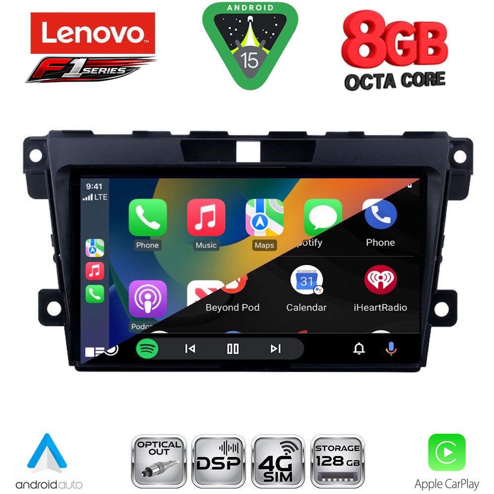 LENOVO SSR 10389_CPA (9inc) MULTIMEDIA TABLET for MAZDA CX7 mod. 2006-2012 LENOVO SSR 10389_CPA (9inc) MULTIMEDIA TABLET for MAZDA CX7 mod. 2006-2012