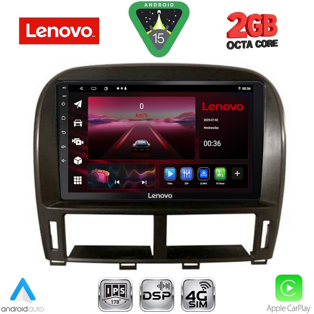 LENOVO LVF 5343_CPA (9inc) MULTIMEDIA TABLET for LEXUS LS 430 – XF 430 mod. 2000-2006 LENOVO LVF 5343_CPA (9inc) MULTIMEDIA TABLET for LEXUS LS 430 – XF 430 mod. 2000-2006