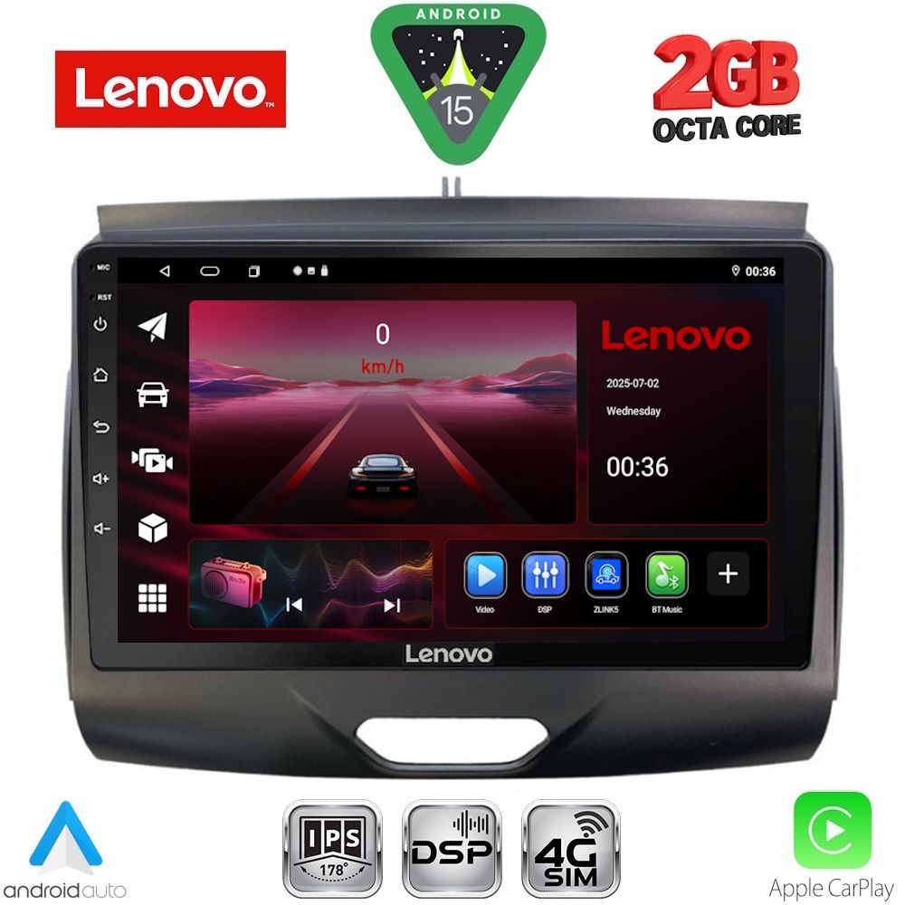 LENOVO LVF 5172B_CPA (9inc) MULTIMEDIA TABLET for FORD RANGER mod. 2015-2018 LENOVO LVF 5172B_CPA (9inc) MULTIMEDIA TABLET for FORD RANGER mod. 2015-2018