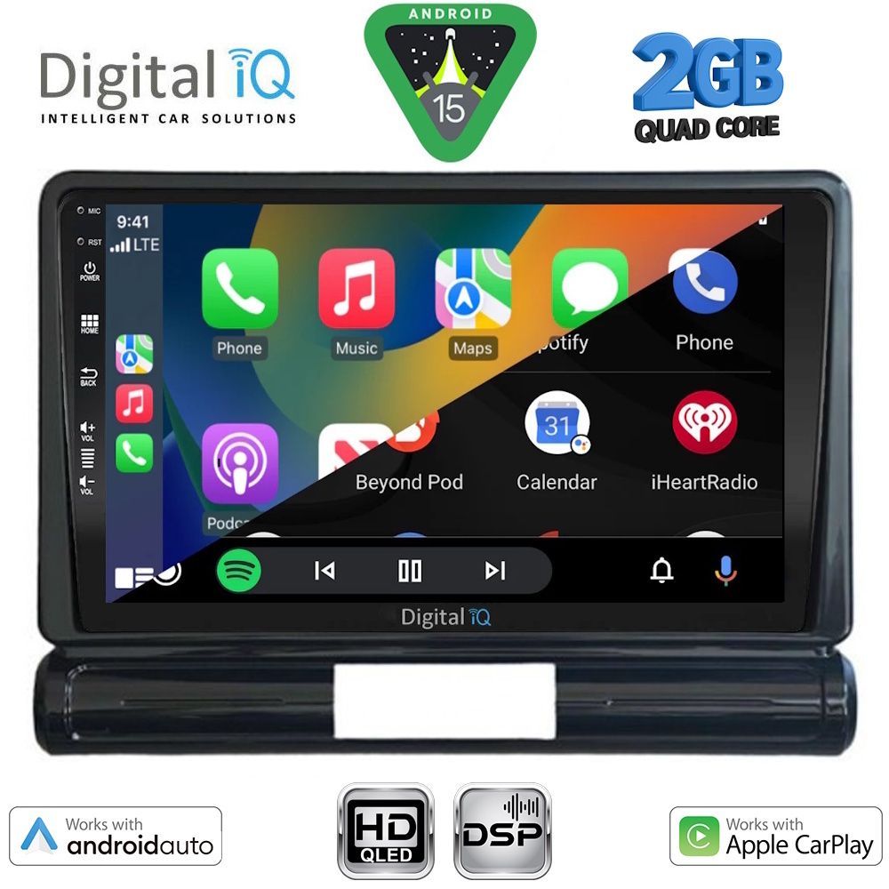 DIGITAL IQ BXC 3093L_CPAA (9inc) MULTIMEDIA TABLET for CITROEN C3 - DS3 mod. 2016-2024 Low Version DIGITAL IQ BXC 3093L_CPAA (9inc) MULTIMEDIA TABLET for CITROEN C3 - DS3 mod. 2016-2024 Low Version