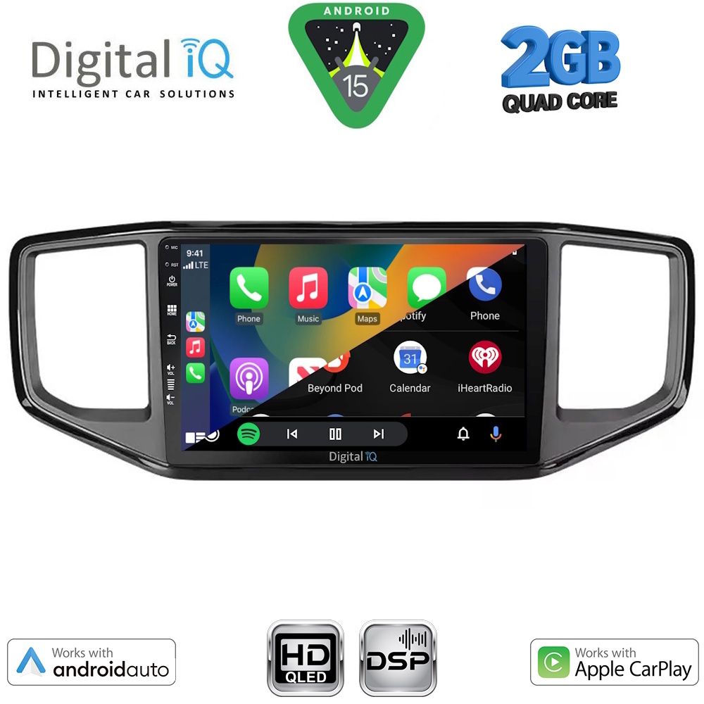 DIGITAL IQ BXC 3754_CPAA (9inc) MULTIMEDIA TABLET for VW AMAROK mod. 2017-2022 DIGITAL IQ BXC 3754_CPAA (9inc) MULTIMEDIA TABLET for VW AMAROK mod. 2017-2022