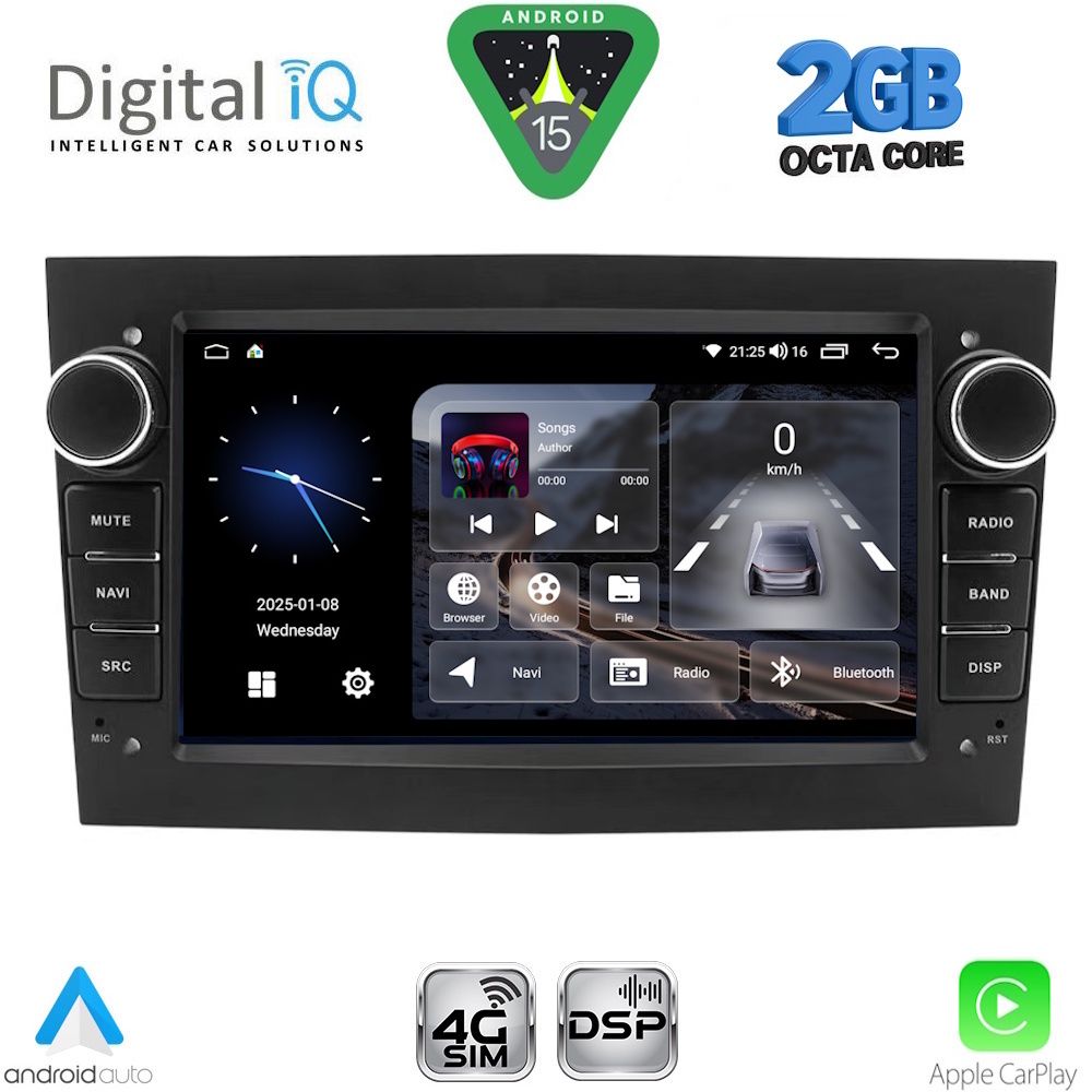 DIGITAL IQ BLF 319BL_CPA (7" DECK) MULTIMEDIA SYSTEM for OPEL ALL mod. 2004-2014 (GLOSS BLACK) DIGITAL IQ BLF 319BL_CPA (7" DECK) MULTIMEDIA SYSTEM for OPEL ALL mod. 2004-2014 (GLOSS BLACK)