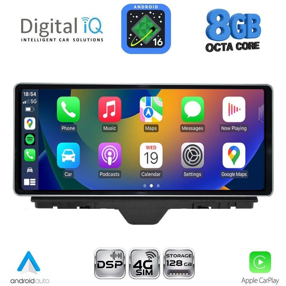 DIGITAL IQ TPK 16910_CPA (10.25inc) MULTIMEDIA SYSTEM for AUDI A1 mod. 2010-2018 DIGITAL IQ TPK 16910_CPA (10.25inc) MULTIMEDIA SYSTEM for AUDI A1 mod. 2010-2018
