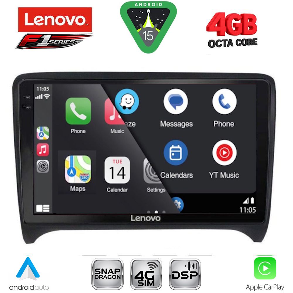 LENOVO SSQ 9009_CPA (9inc) MULTIMEDIA TABLET for AUDI TT mod. 2007-2015 LENOVO SSQ 9009_CPA (9inc) MULTIMEDIA TABLET for AUDI TT mod. 2007-2015