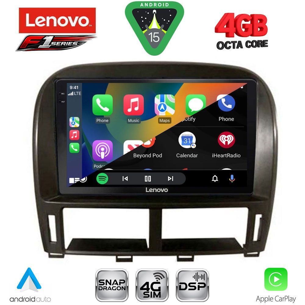 LENOVO SSQ 9343_CPA (9inc) MULTIMEDIA TABLET for LEXUS LS 430 – XF 430 mod. 2000-2006 LENOVO SSQ 9343_CPA (9inc) MULTIMEDIA TABLET for LEXUS LS 430 – XF 430 mod. 2000-2006