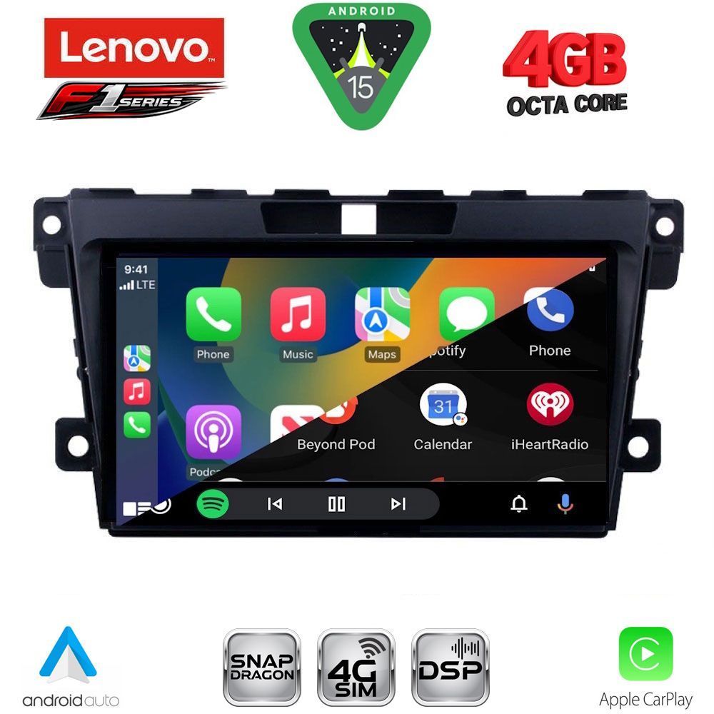 LENOVO SSQ 9389_CPA (9inc) MULTIMEDIA TABLET for MAZDA CX7 mod. 2006-2012 LENOVO SSQ 9389_CPA (9inc) MULTIMEDIA TABLET for MAZDA CX7 mod. 2006-2012
