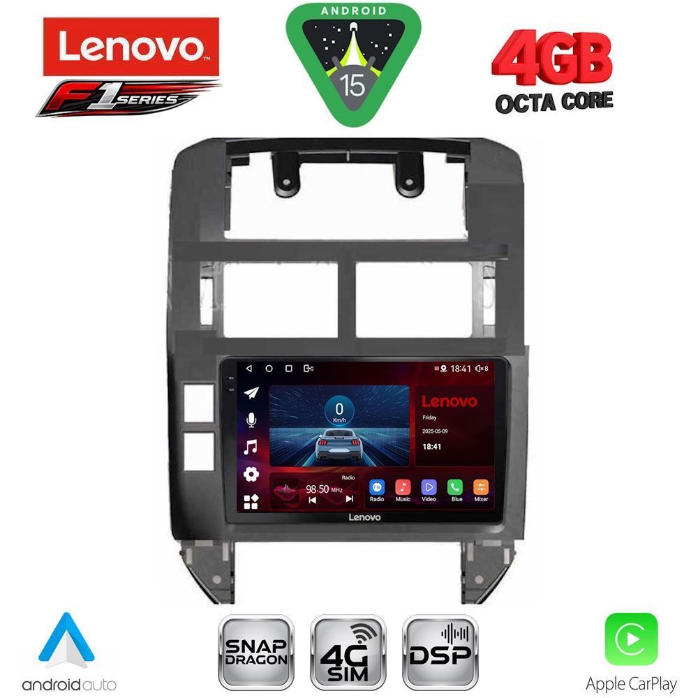 LENOVO SSQ 9755_CPA (9inc) MULTIMEDIA TABLET for VW POLO mod. 2002-2009 LENOVO SSQ 9755_CPA (9inc) MULTIMEDIA TABLET for VW POLO mod. 2002-2009