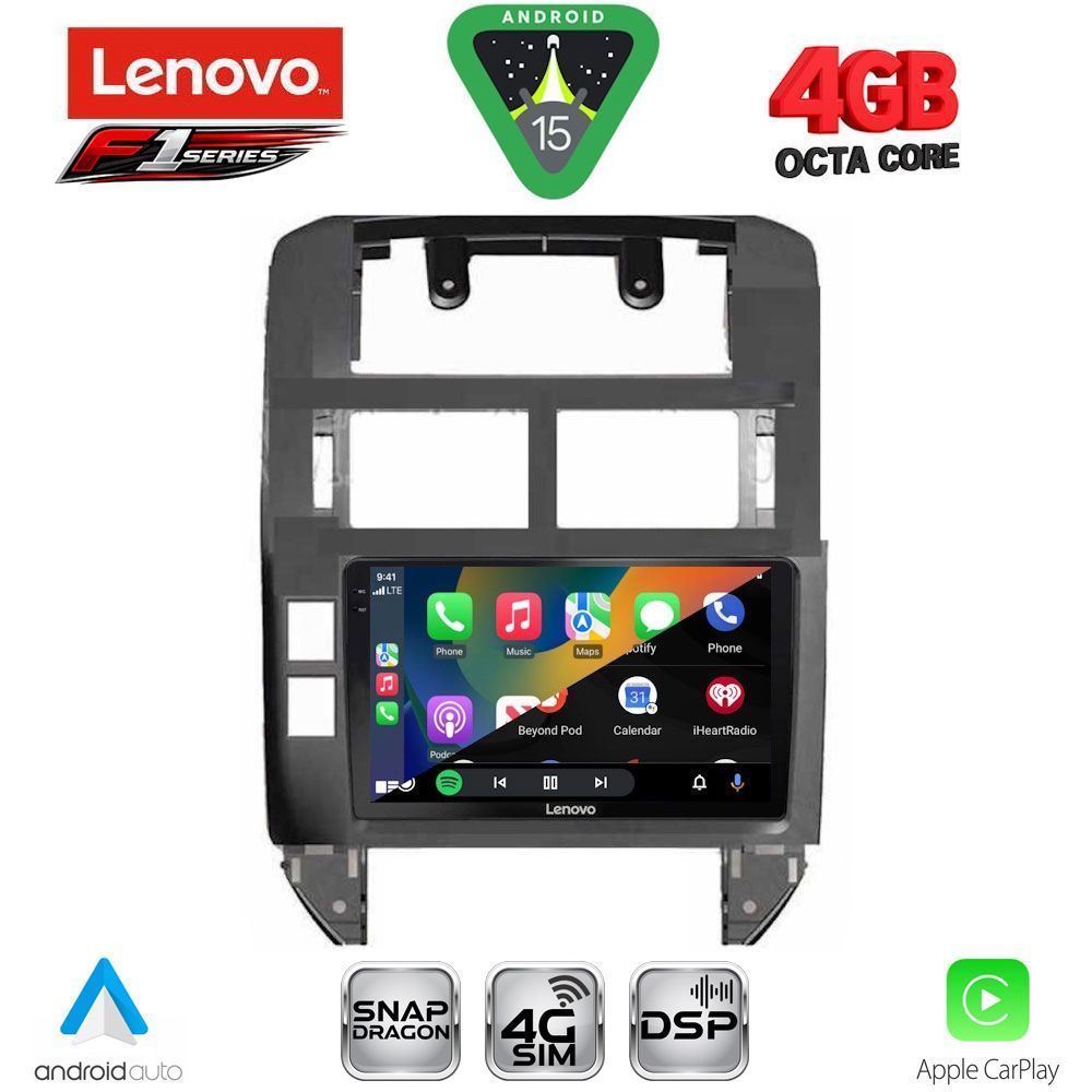 LENOVO SSQ 9755_CPA (9inc) MULTIMEDIA TABLET for VW POLO mod. 2002-2009 LENOVO SSQ 9755_CPA (9inc) MULTIMEDIA TABLET for VW POLO mod. 2002-2009
