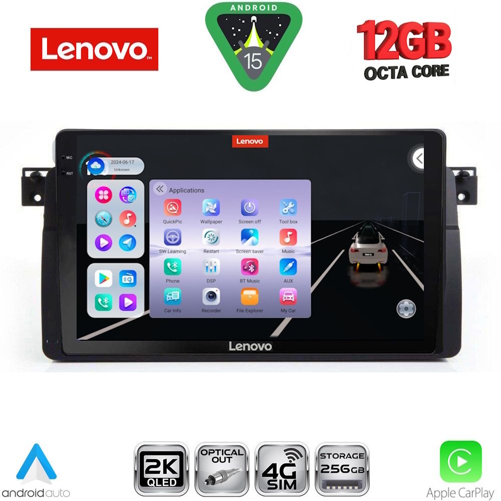 LENOVO SSZ 12042_CPA (9inc) MULTIMEDIA TABLET for BMW E46 mod. 1998-2005 LENOVO SSZ 12042_CPA (9inc) MULTIMEDIA TABLET for BMW E46 mod. 1998-2005