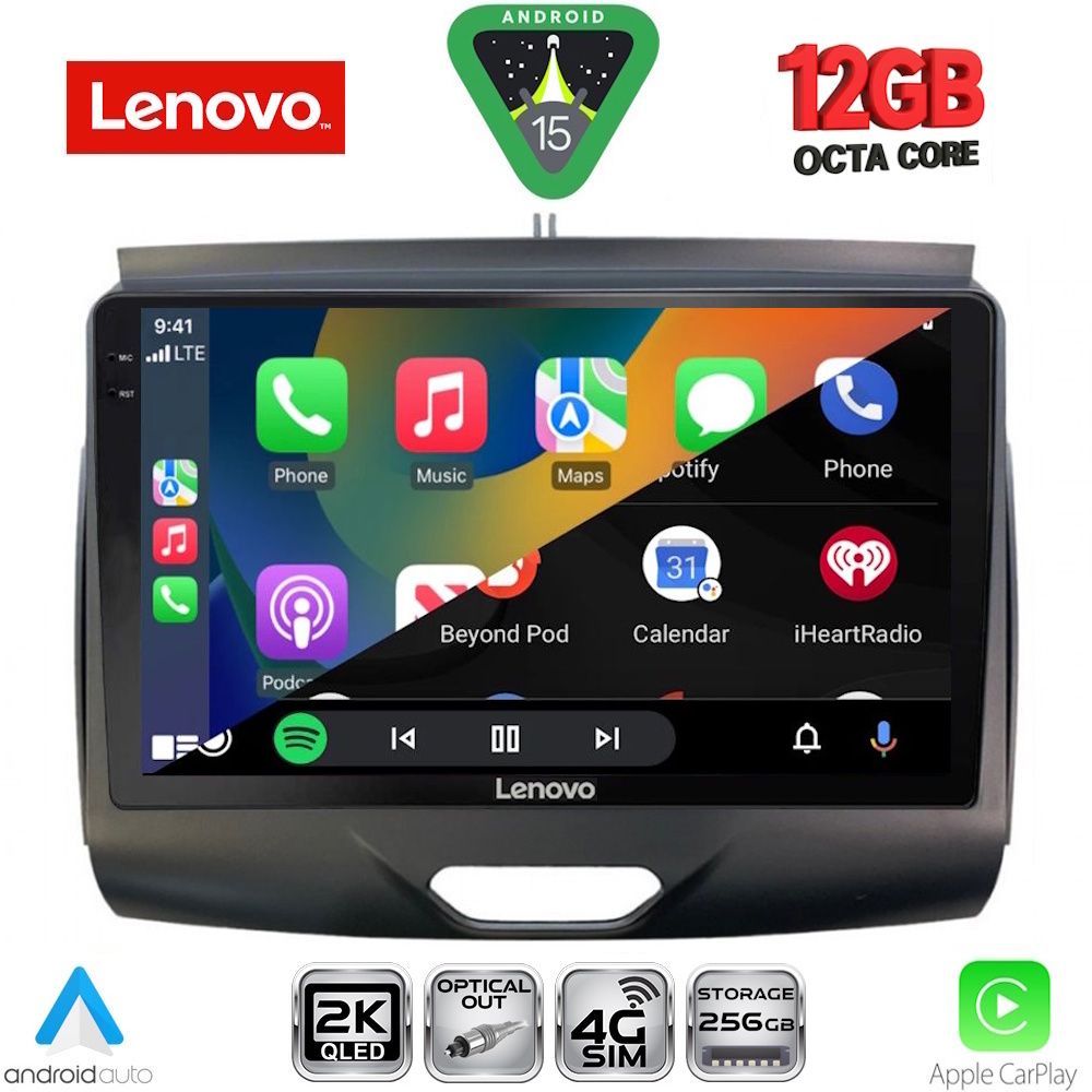 LENOVO SSZ 12172B_CPA (9inc) MULTIMEDIA TABLET for FORD RANGER mod. 2015-2018 LENOVO SSZ 12172B_CPA (9inc) MULTIMEDIA TABLET for FORD RANGER mod. 2015-2018