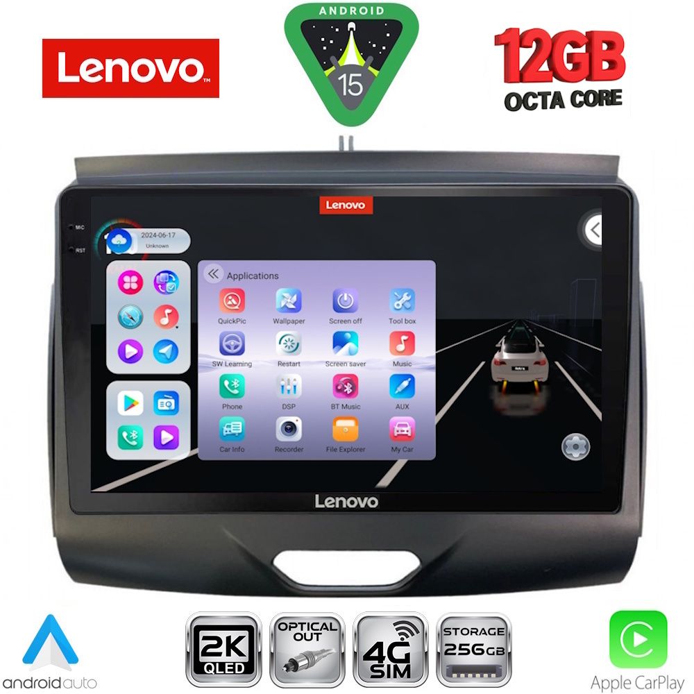 LENOVO SSZ 12172B_CPA (9inc) MULTIMEDIA TABLET for FORD RANGER mod. 2015-2018 LENOVO SSZ 12172B_CPA (9inc) MULTIMEDIA TABLET for FORD RANGER mod. 2015-2018