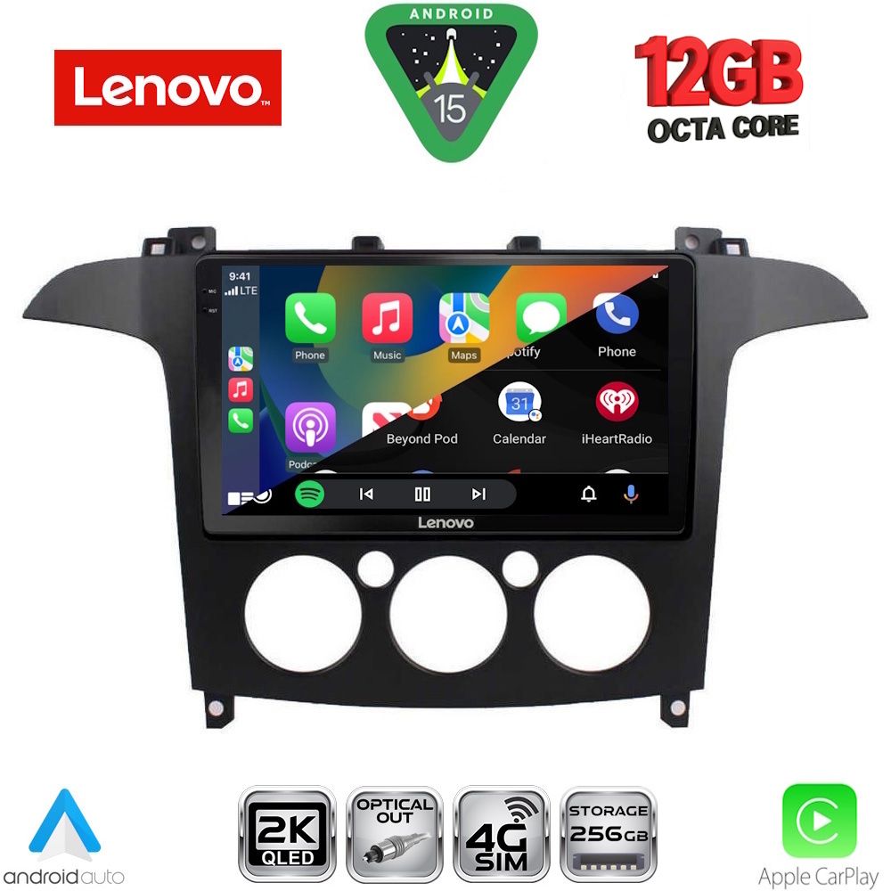 LENOVO SSZ 12175_CPA A/C (9inc) MULTIMEDIA TABLET for FORD SMAX mod. 2006-2014 LENOVO SSZ 12175_CPA A/C (9inc) MULTIMEDIA TABLET for FORD SMAX mod. 2006-2014