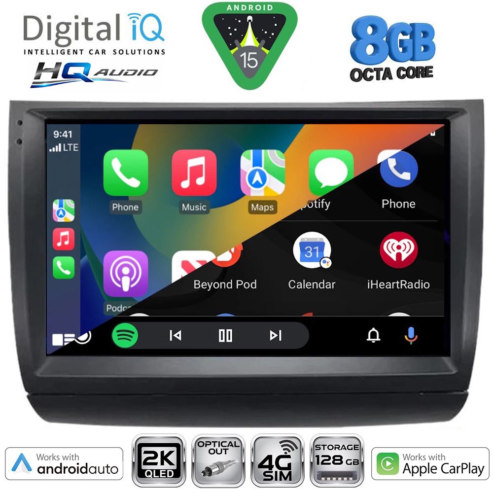 DIGITAL IQ BXK 20728_CPAA (9inc) MULTIMEDIA TABLET for TOYOTA PRIUS mod. 2003-2009 DIGITAL IQ BXK 20728_CPAA (9inc) MULTIMEDIA TABLET for TOYOTA PRIUS mod. 2003-2009