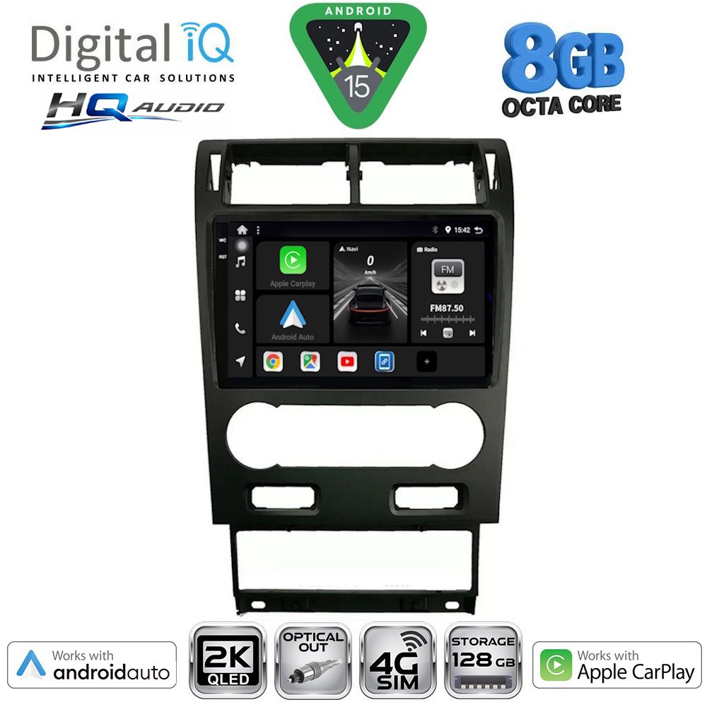 DIGITAL IQ BXK 20161A_CPAA (9inc) MULTIMEDIA TABLET for FORD MONDEO mod. 2003-2006 DIGITAL IQ BXK 20161A_CPAA (9inc) MULTIMEDIA TABLET for FORD MONDEO mod. 2003-2006