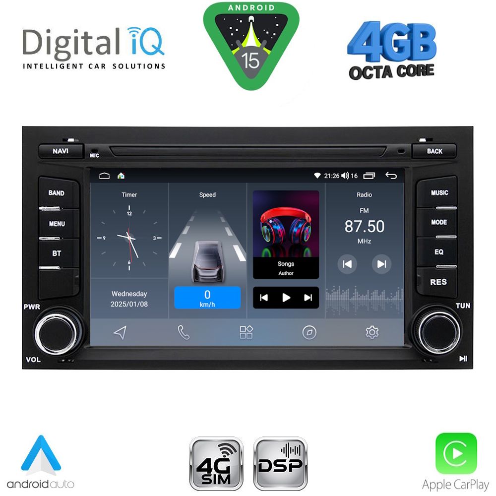 DIGITAL IQ BLG 447_CPA (7" DECK) MULTIMEDIA SYSTEM for SEAT LEON mod. 2012-2021 – IBIZA mod. 2015-2017 DIGITAL IQ BLG 447_CPA (7" DECK) MULTIMEDIA SYSTEM for SEAT LEON mod. 2012-2021 – IBIZA mod. 2015-2017
