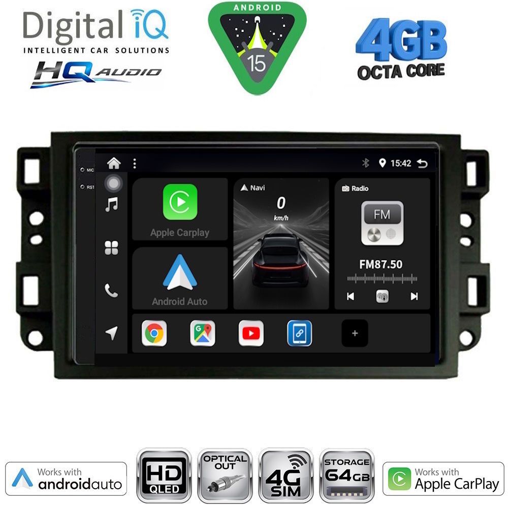 DIGITAL IQ BXK 19070_CPAA (10inc) MULTIMEDIA TABLET for CHEVROLET ALL mod. 2004-2011 DIGITAL IQ BXK 19070_CPAA (10inc) MULTIMEDIA TABLET for CHEVROLET ALL mod. 2004-2011